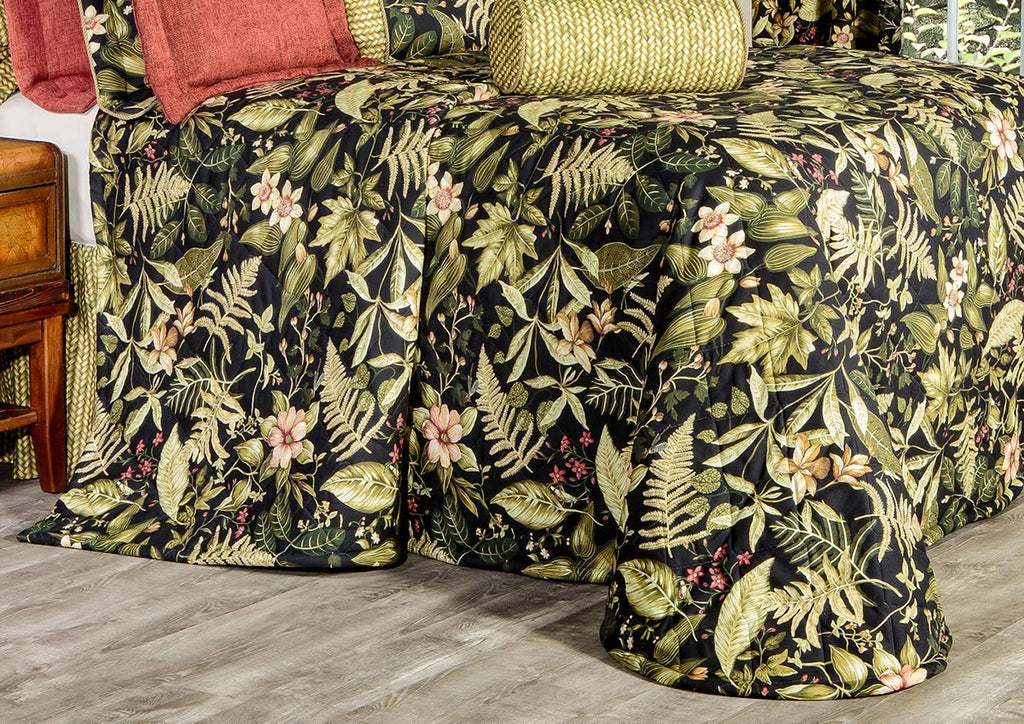 Tropical Noir Bedspread - King