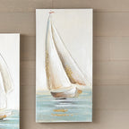 Ocean Breeze Sailboat Wall Art - 2