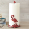 Pink Flamingo Paper Towel Holder