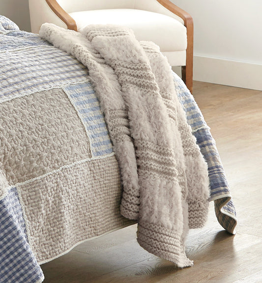 Sandcastle Knit Throw