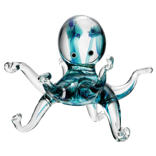Octopus Art Glass Sculpture