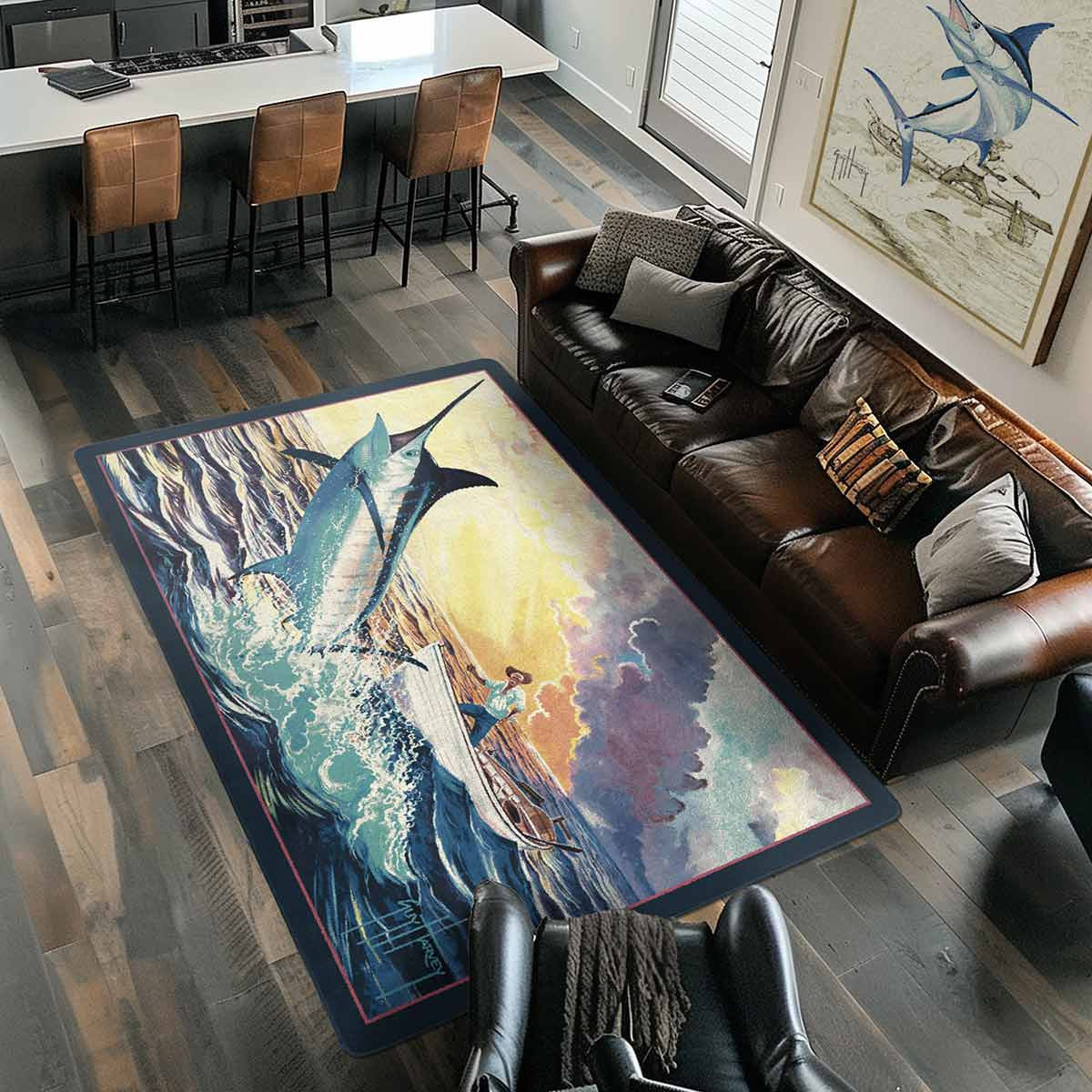 Fisherman's Tale Rug - 8 x 11
