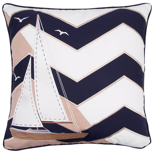Sailing Day Outdoor Pillow - OUT OF STOCK UNTIL 06/25/2026