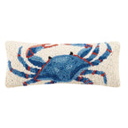 Sealife Crab Rectangular Hooked Pillow