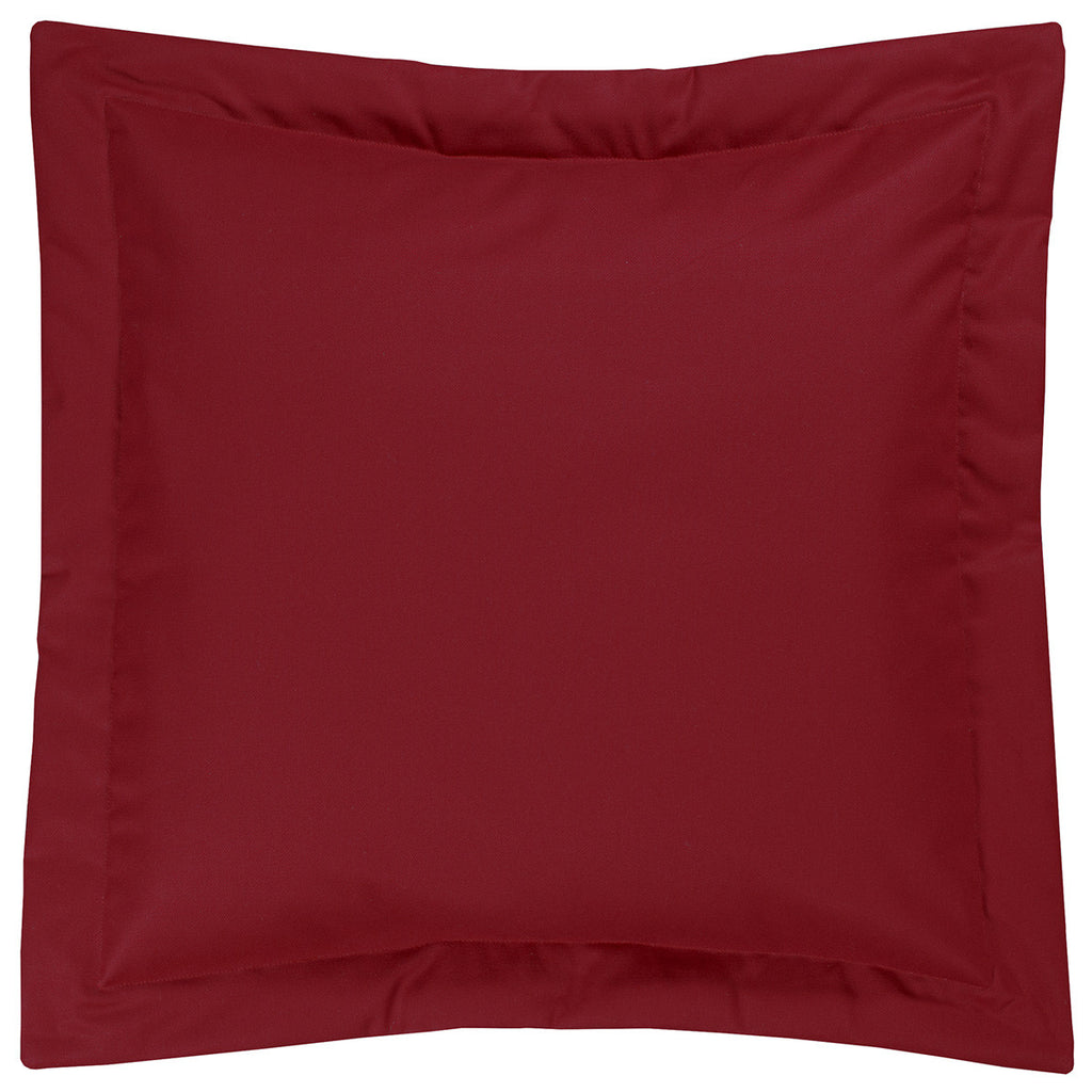 Maui Bliss Twill Red Euro Sham