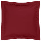 Maui Bliss Twill Red Euro Sham