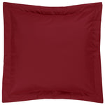 Maui Bliss Twill Red Euro Sham