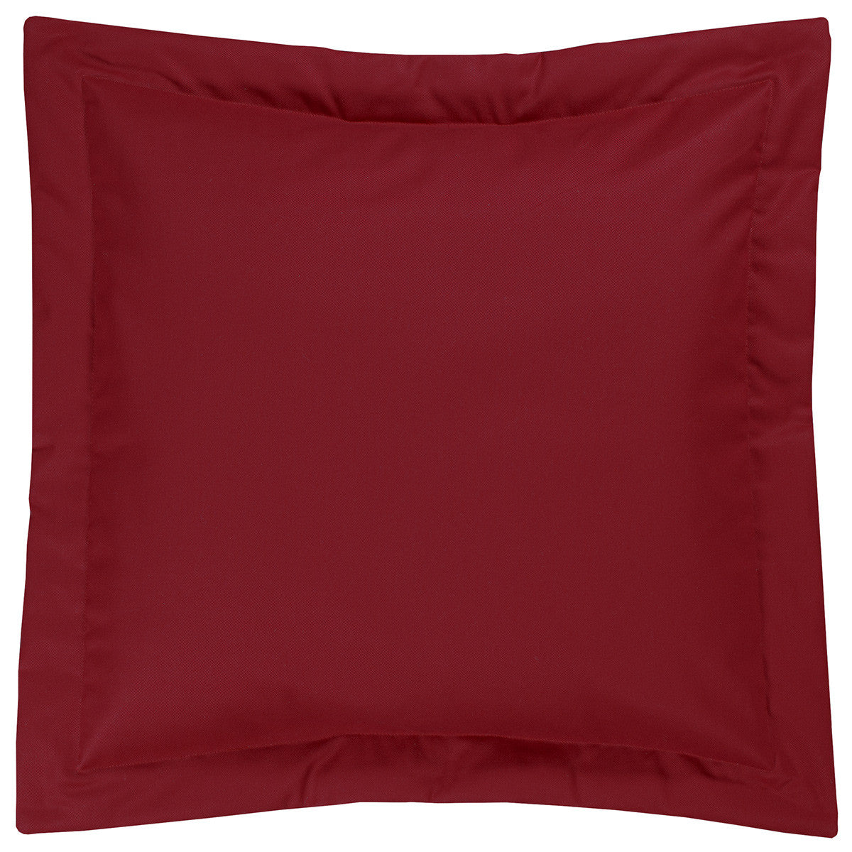 Maui Bliss Twill Red Euro Sham