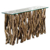 Teak Wood Console Table
