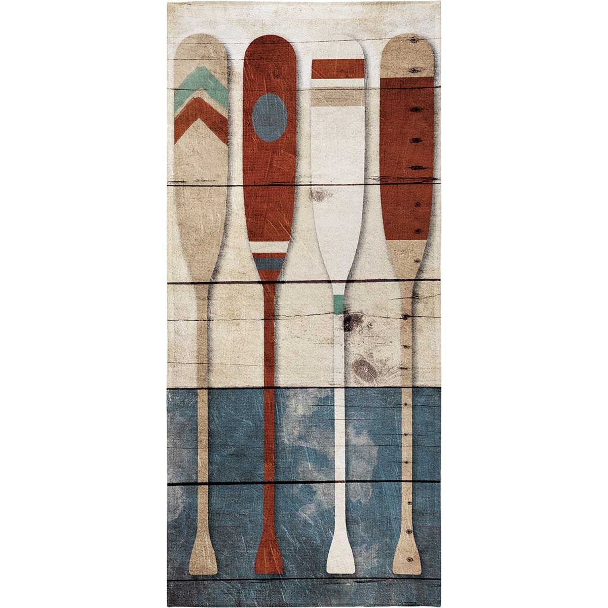Colorful Oars Beach Towel - OUT OF STOCK UNTIL 10/21/2026