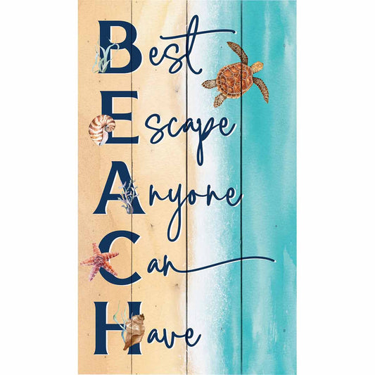Seaside Beach Escape Wall Art