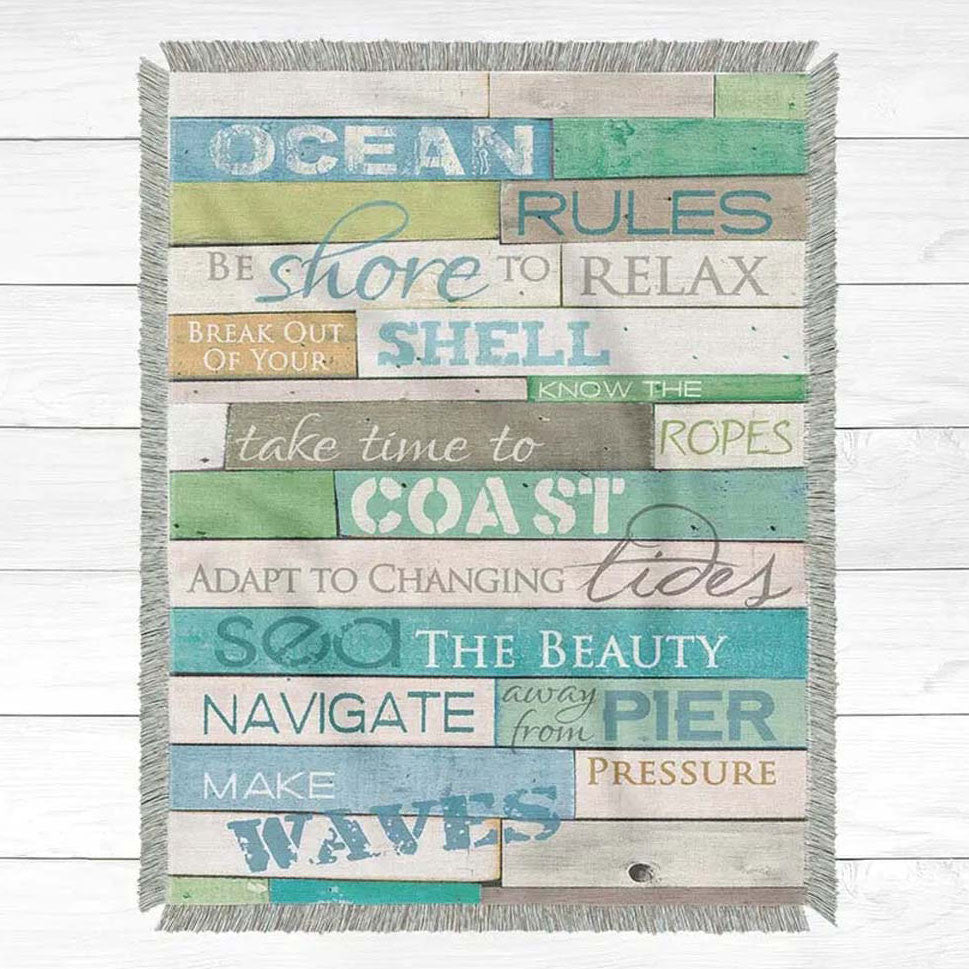 Rules of the Sea Throw - Small
