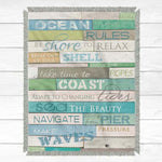 Rules of the Sea Throw - Small