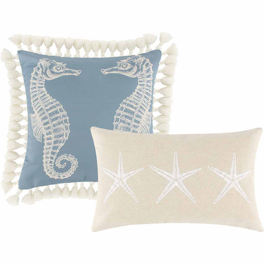 Coral Bounty Accent Pillows - Set of 2