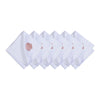 Sunset Shell Napkins - Set of 6