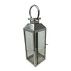 Polished Nickel Candle Lantern