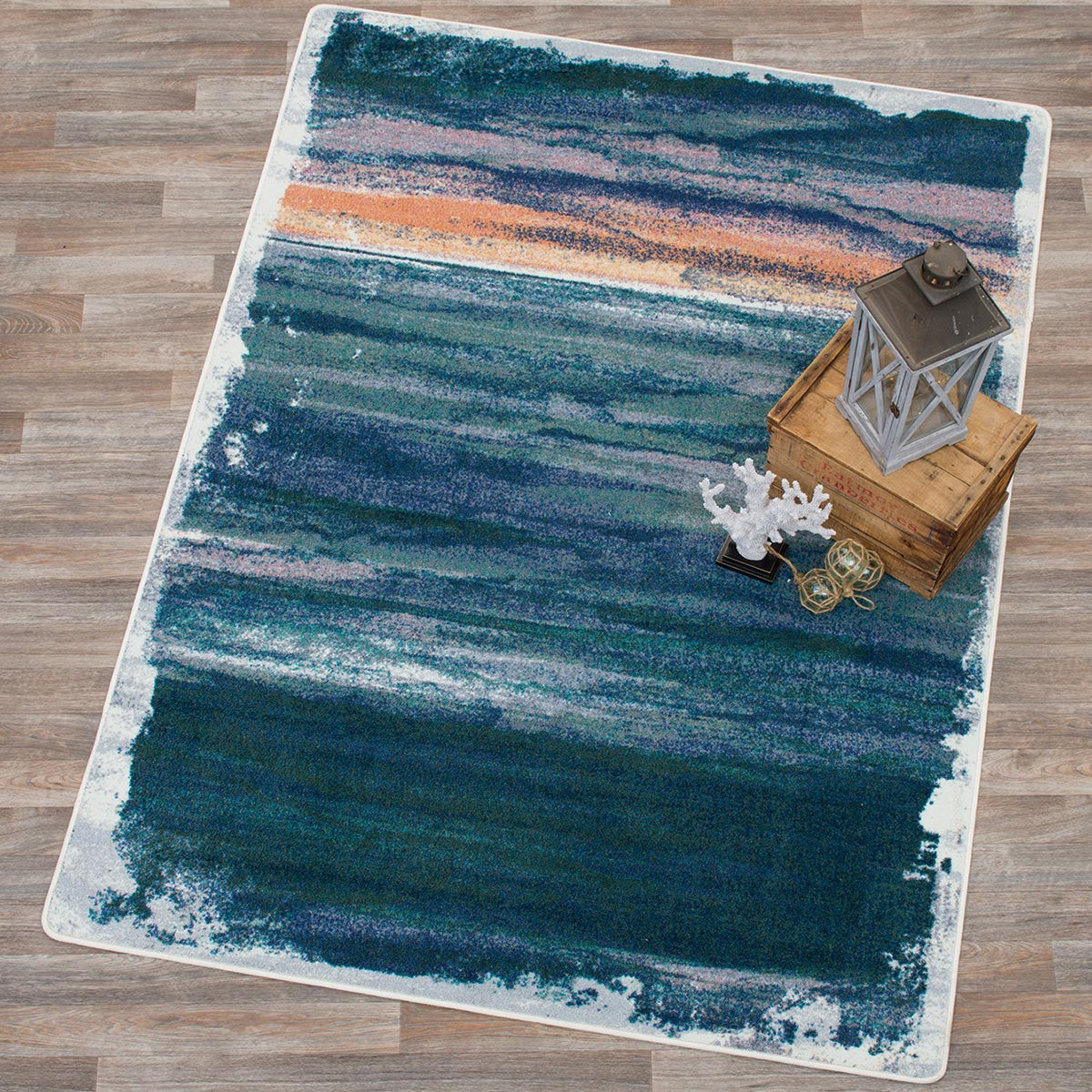 Twilight Seascape Rug - 8 x 11