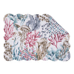 Colorscape Coral Placemats - Set of 6