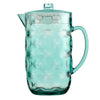 Teal Ripples Pitcher