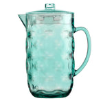 Teal Ripples Pitcher