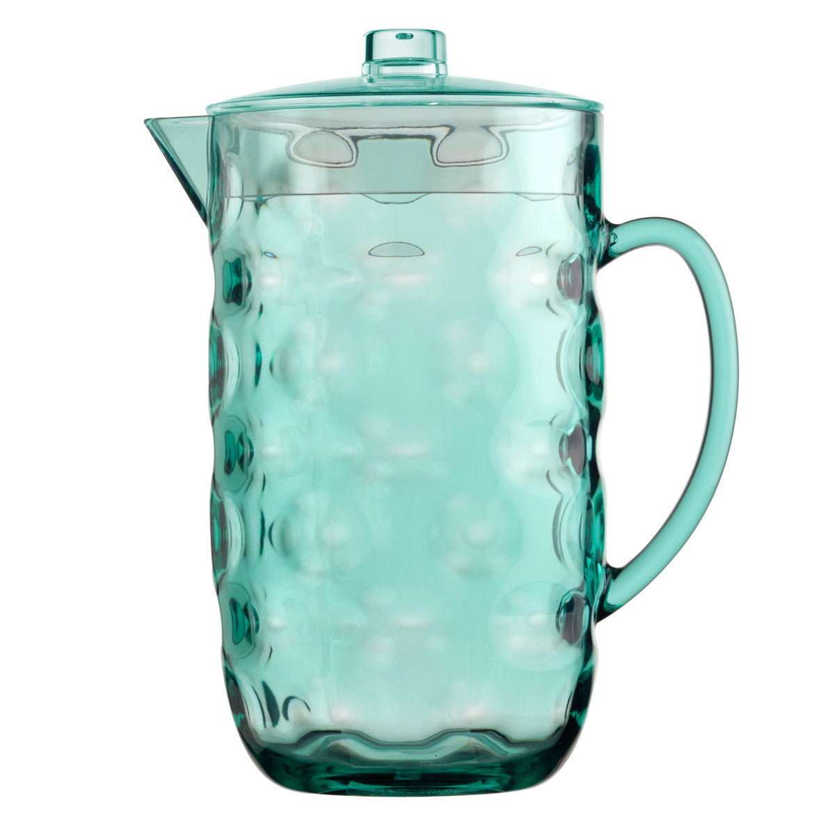 Teal Ripples Pitcher