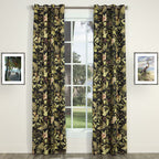 Tropical Noir Grommet Drape Set