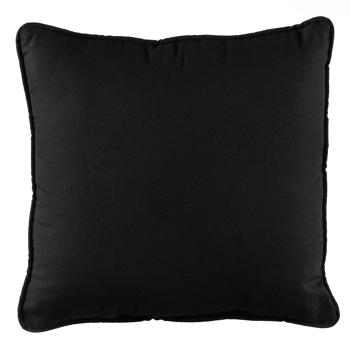 Billowing Sails Black Pillow