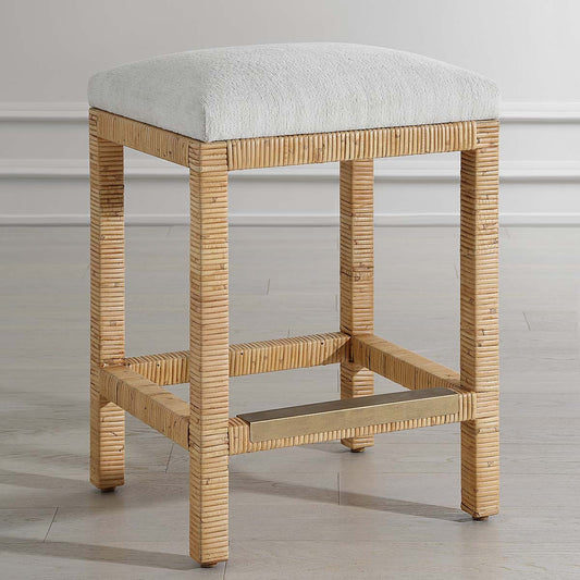 Tiki Bar Counter Stool