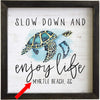 Slow Down & Enjoy Personalized Wall Art