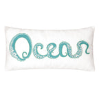 Turquoise Tentacles Pillow