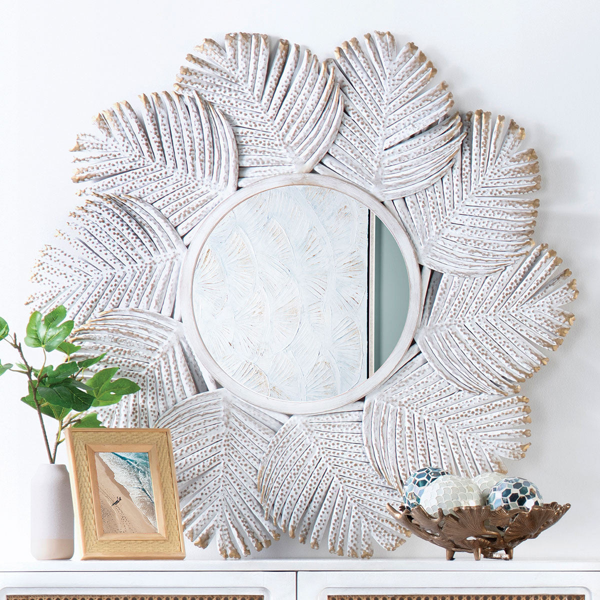Tropical Palms Wall Mirror