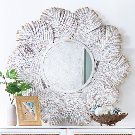 Tropical Palms Wall Mirror - OUT OF STOCK UNTIL 06/30/2026