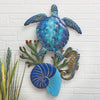 Coastal Sea Life Metal Wall Art