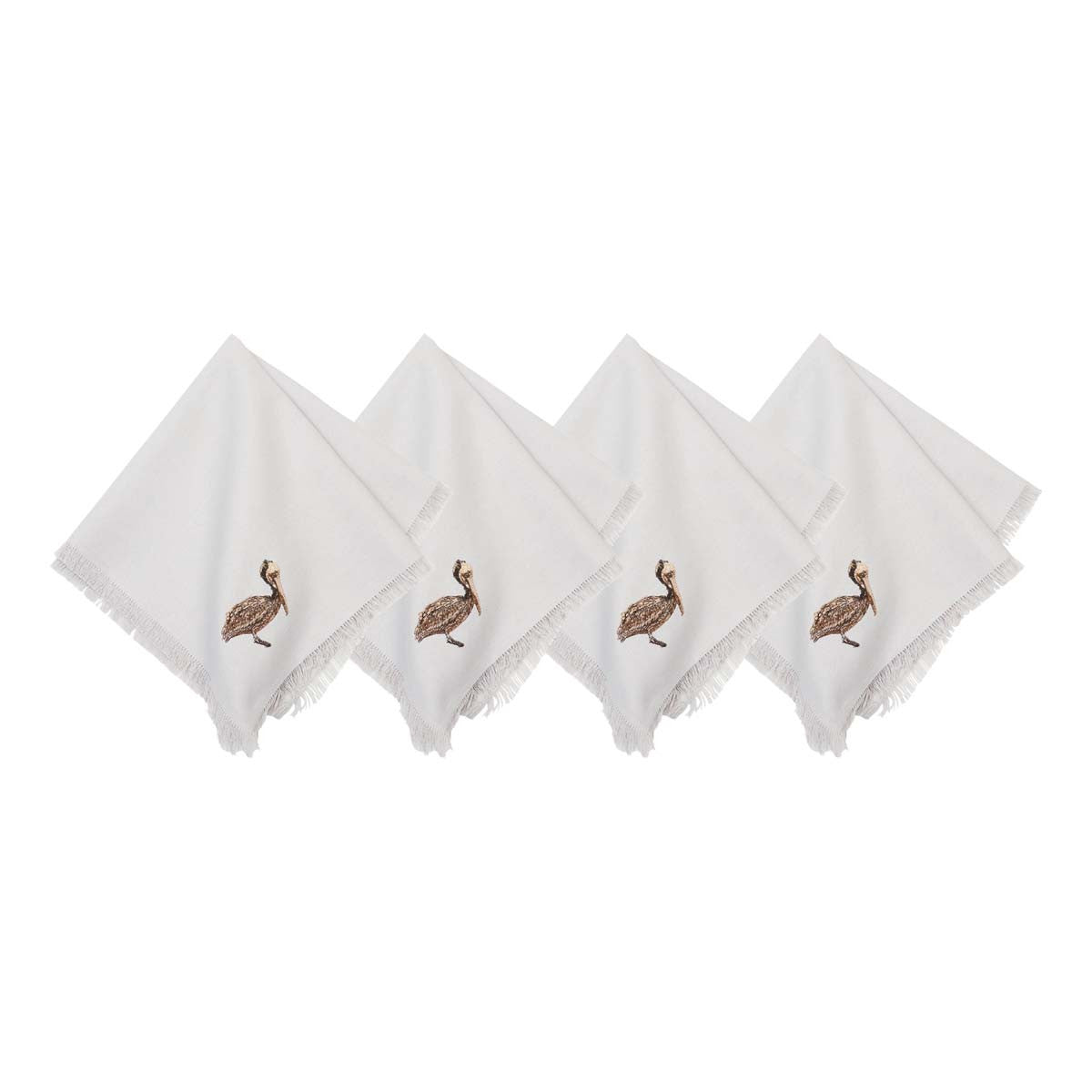 Bayshore Pelican Napkins - Set of 4