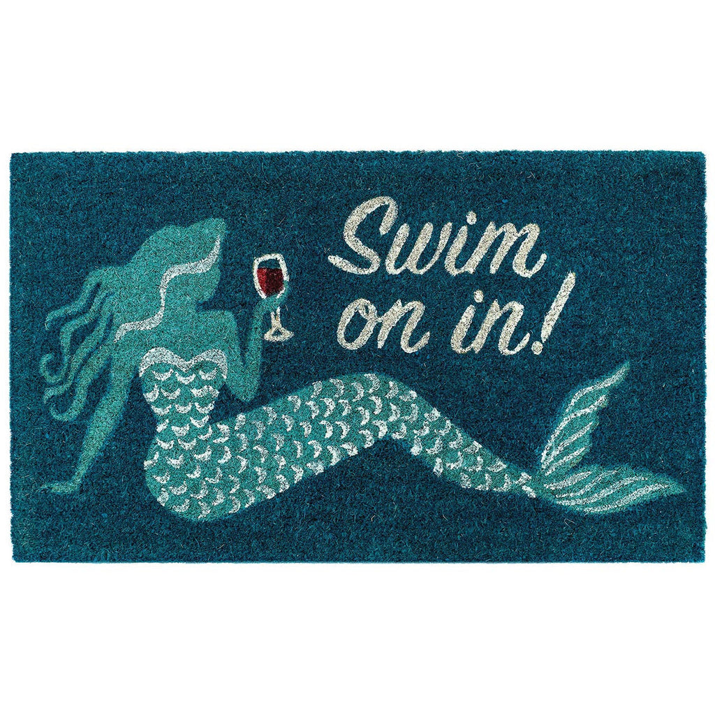 Mermaid Swim Coir Mat - 1 x 2