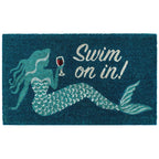 Mermaid Swim Coir Mat - 1 x 2