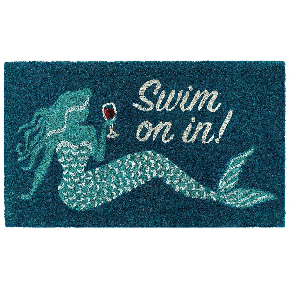 Mermaid Swim Coir Mat - 1 x 2