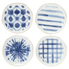 Groovy Seas Ceramic Plates - Set of 4