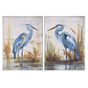 Heron Stare Wall Art - Set of 2