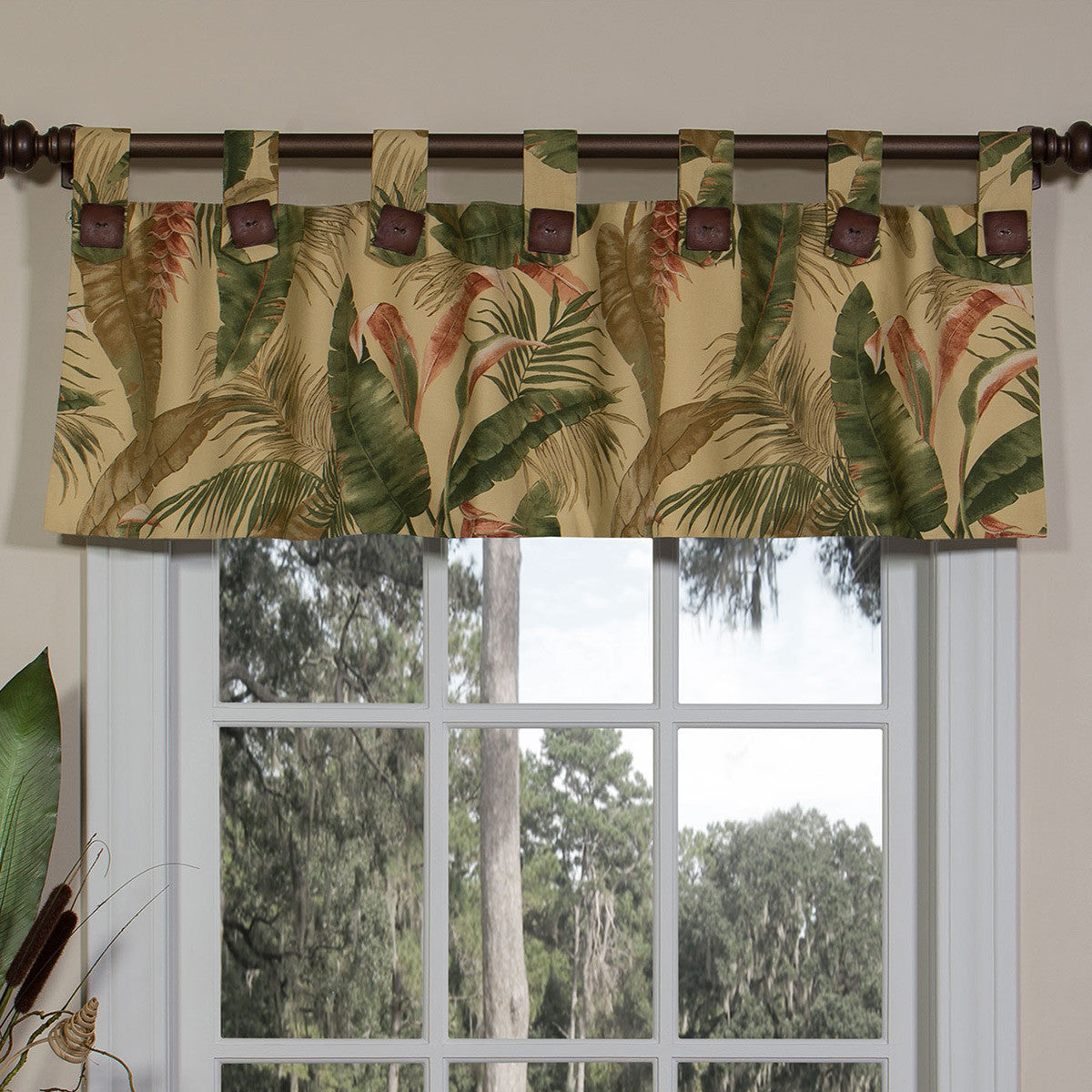 Pacific Palisades Tab Valance