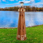 Seaside Beacon Solar Lighthouse - Large