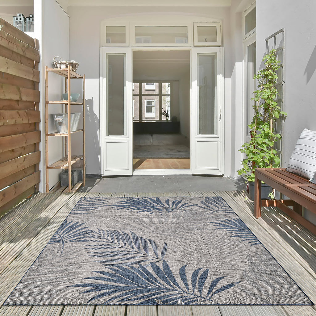 Cool Fronds Indoor/Outdoor Rug - 3 x 5