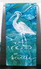Sea Life Dual Purpose Terry Towel - Just Breathe - SALE