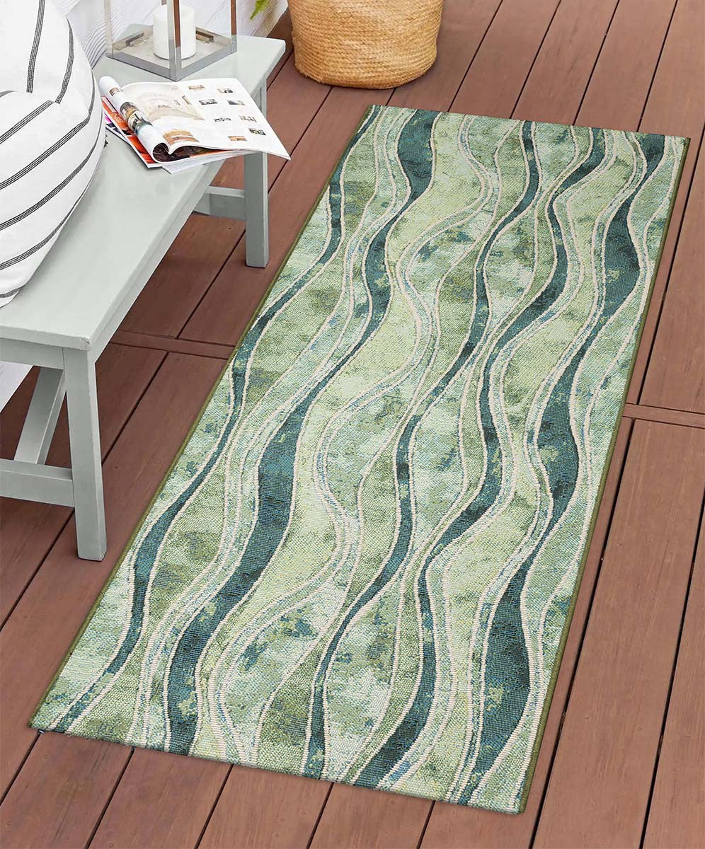 Green Lagoon Serenity Mat - 2 x 5