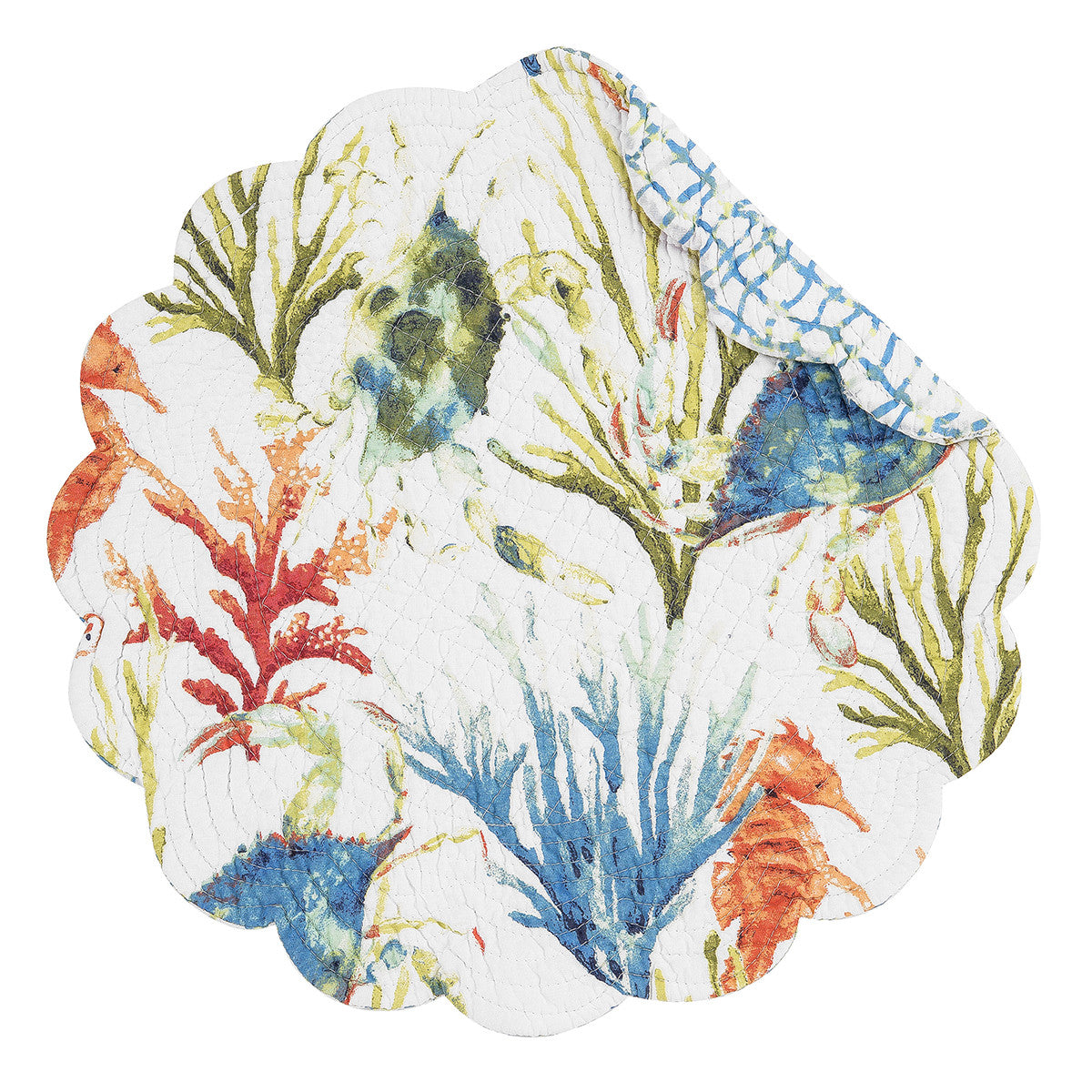 Abundant Seas Round Placemats - Set of 6