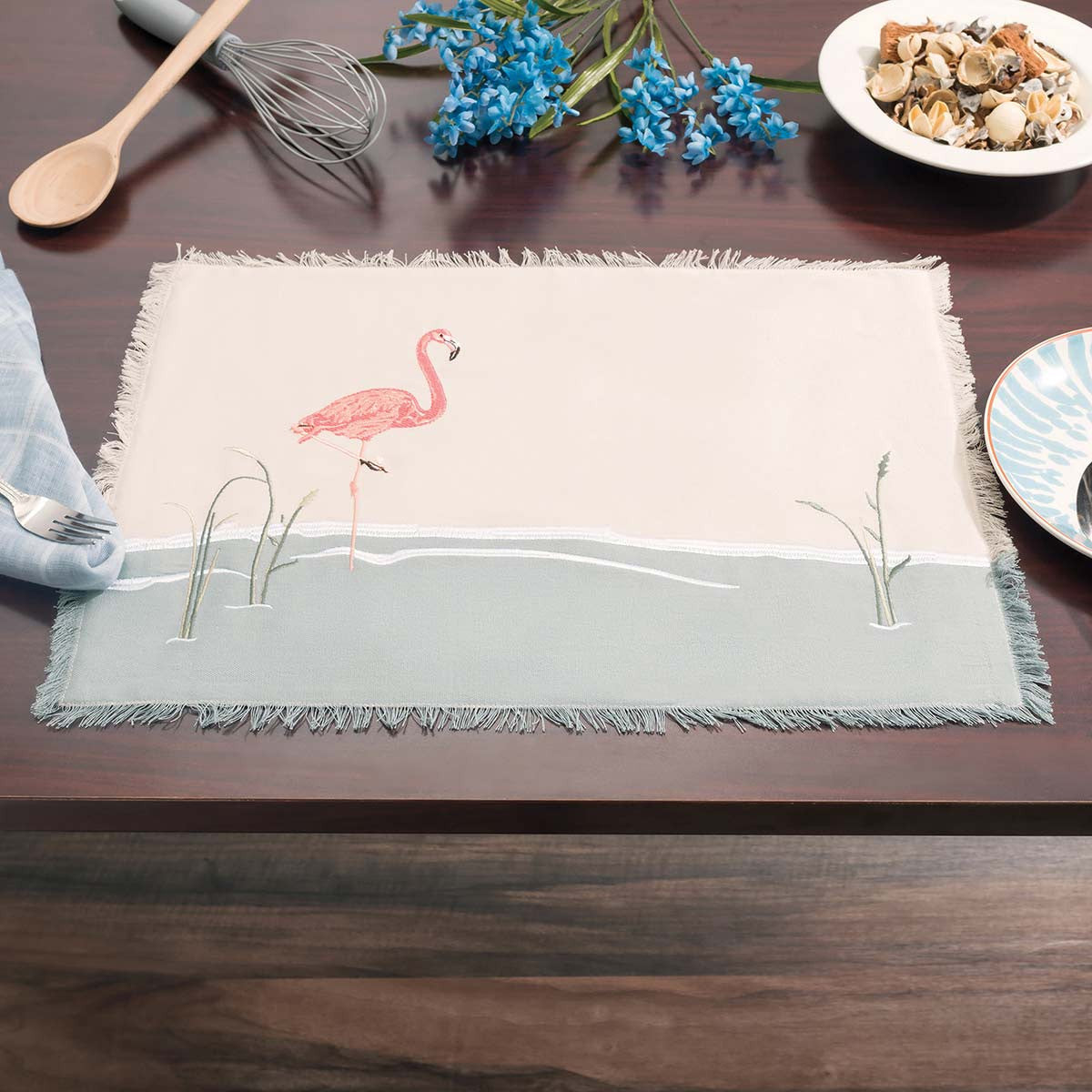 Flamingo Shores Placemats - Set of 4