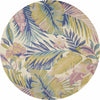 Pastel Jungle Rug - 8 Ft. Round