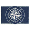 Frontporch Compass Navy Rug - 3 x 4 - OUT OF STOCK UNTIL 09/01/2026