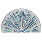 Shoreline Scallop Half Round Floor Mat - OUT OF STOCK UNTIL 06/05/2026