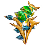 Reef Jewels Metal Wall Art